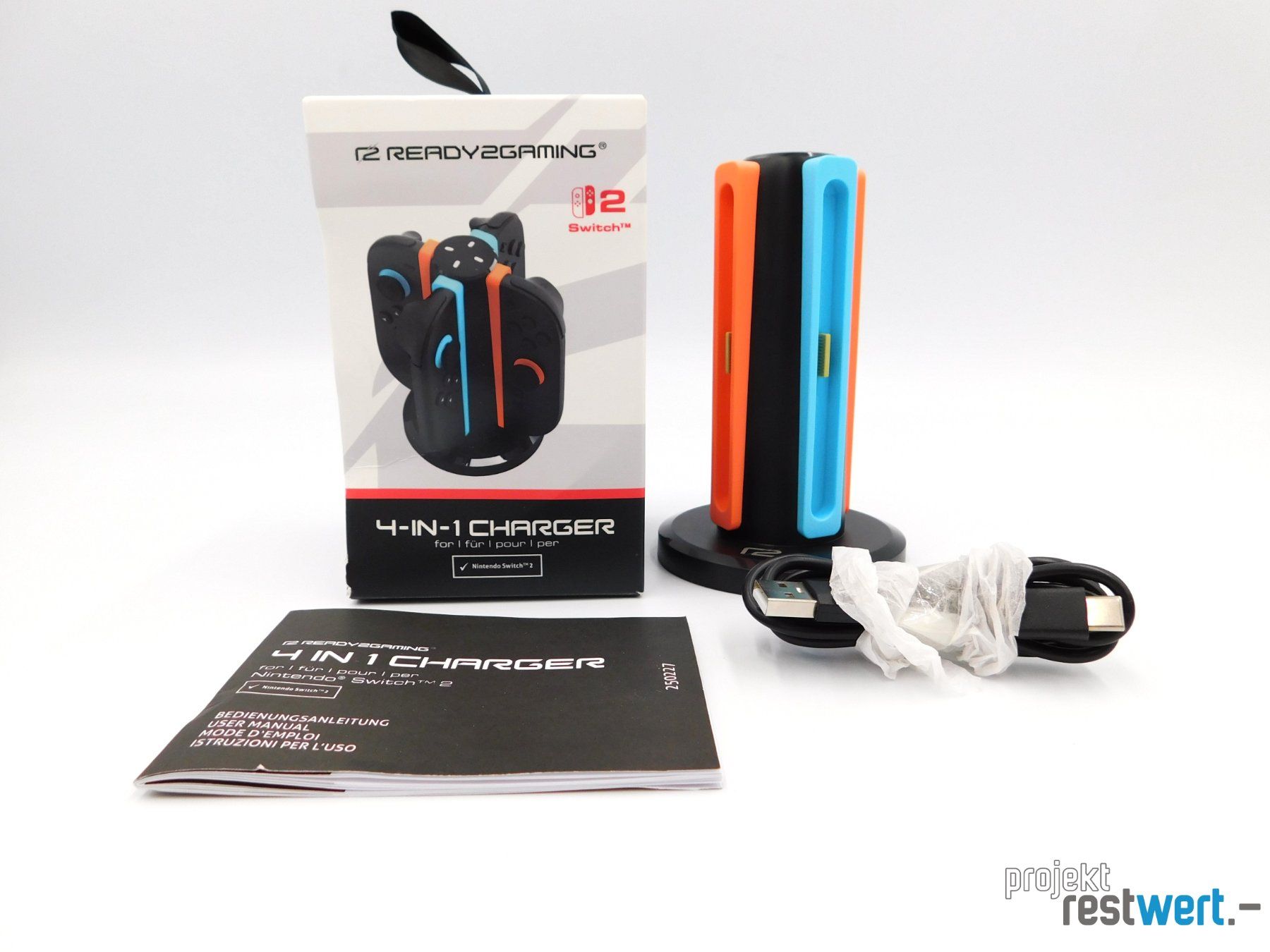 Nintendo Adapter & Kabel: Switch 2 4-in-1 Ladegerät von READY2GAMING – Neu (gemäss Beschreibung) aus Bülach von restwert_buelach