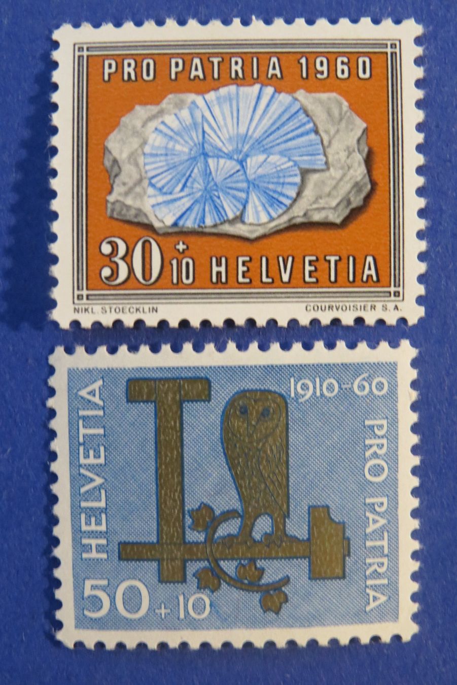 Tutti i francobolli: Serie Pro Patria 1960 postfrisch **,  - SBK: 12.-. – Nuovo (secondo la descrizione) da Brunnen venduto da Kumari 1