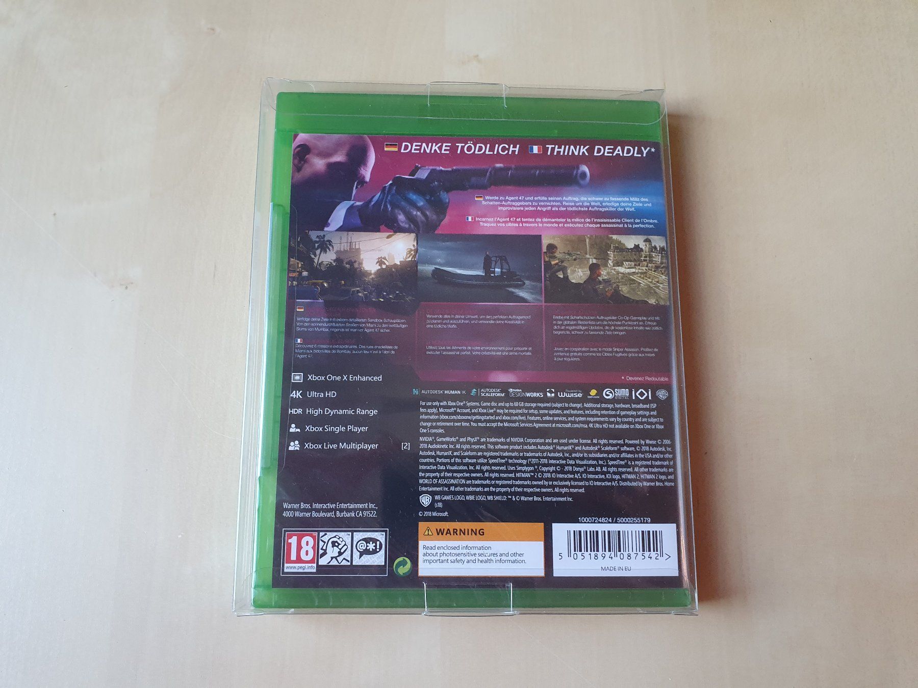 Microsoft Giochi: Hitman 2 neu und ovp – Nuovo e nell'imballaggio originale da Stansstad venduto da collectorsshop 1