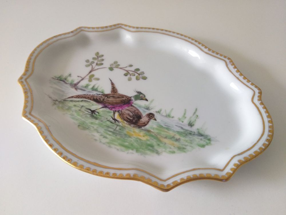 Richard Ginori - 6 PLATEAUX DEMI-LUNE ET 6 ASSIETTES À