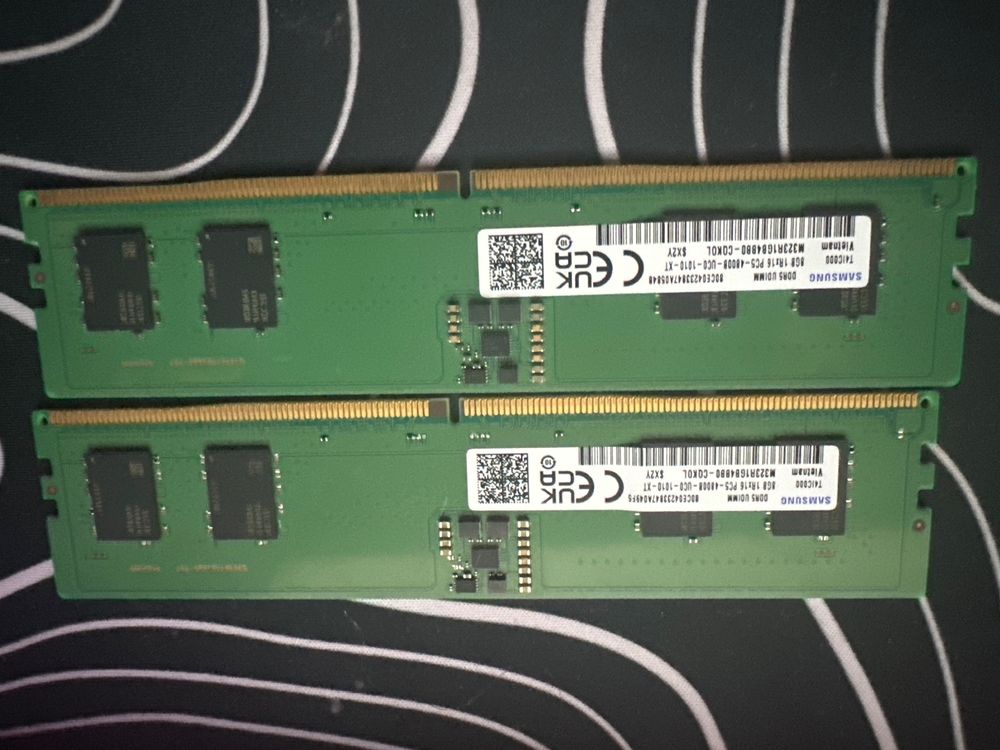 Samsung RAM DDR5, 16GB (2x8GB), 5600 - Benutzt! (Gebraucht) in Stilli ...