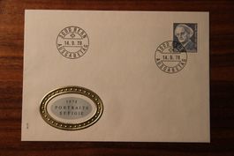 Schweiz 1978 - FDC - Auguste Piccard