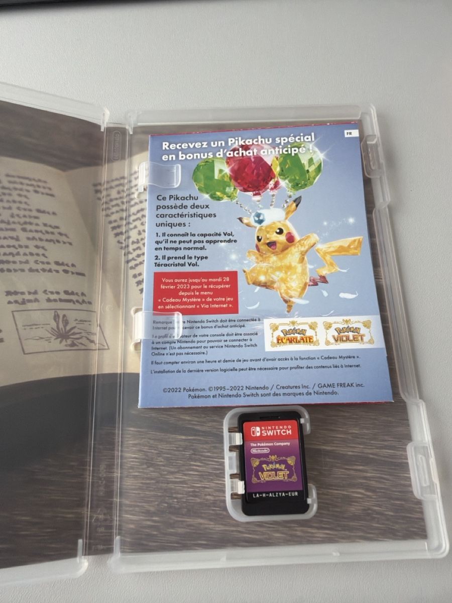 Pokémon Jeux: Pokemon Purpur, Deutsch – D'occasion à Staad SG par bal_pl6x 1