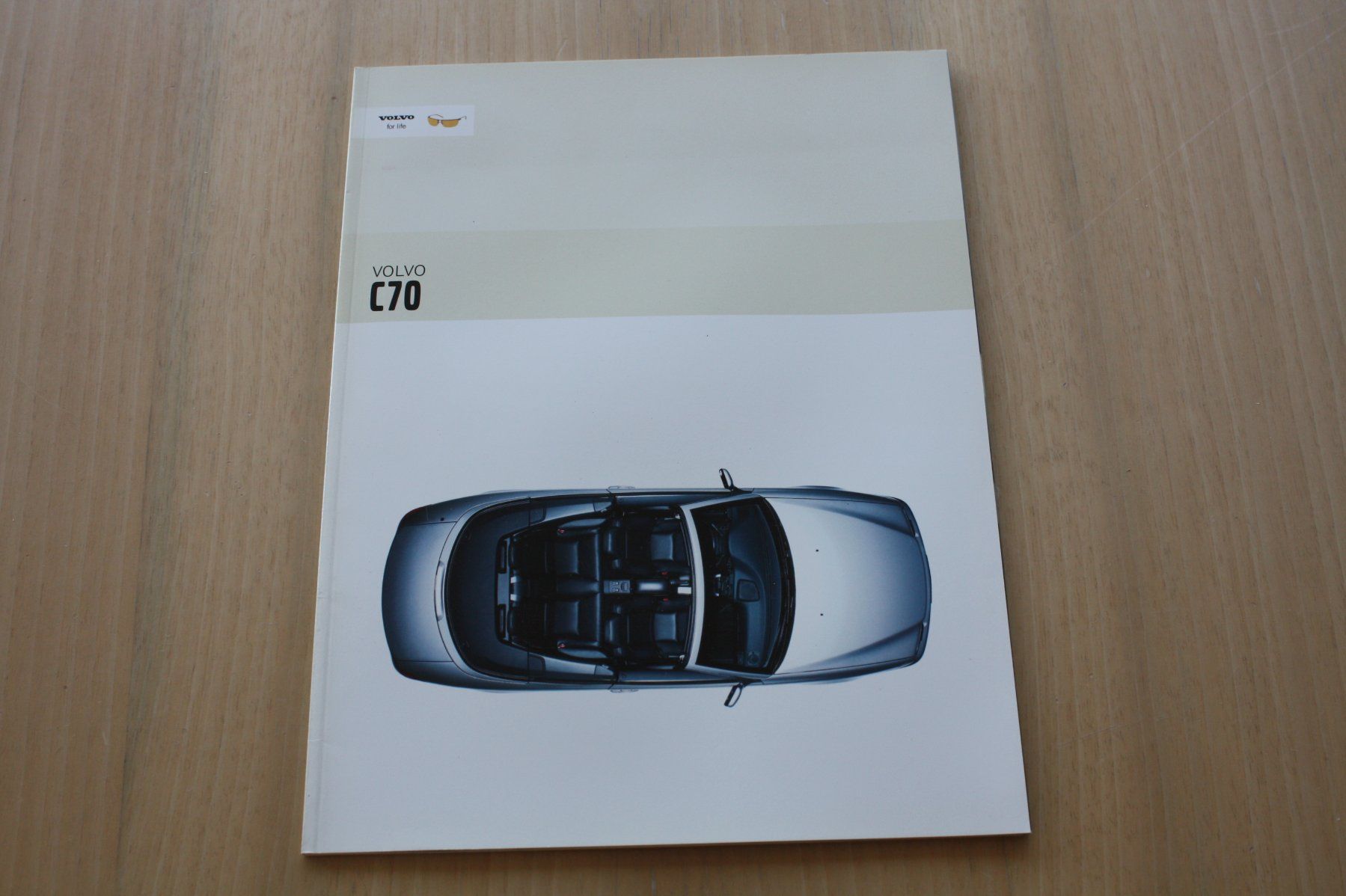 Volvo Dokumente: Volvo C70 Cabriolet Prospekt 2003 – Gebraucht aus Wikon von erwin400
