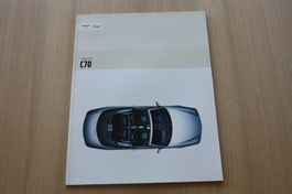 Volvo C70 Cabriolet Prospekt 2003