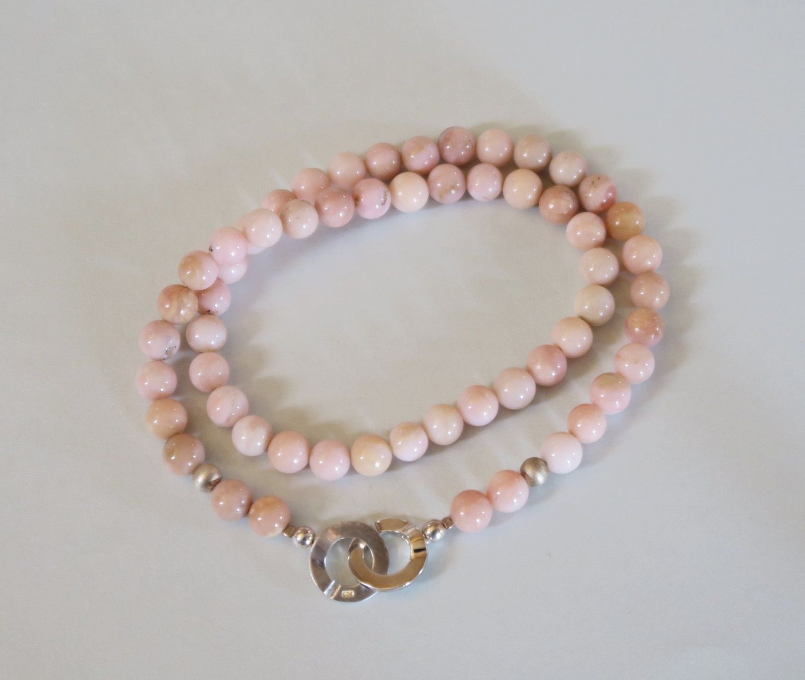 Catenine: Perlenkette Anden Opal rosa – Nuovo (secondo la descrizione) da Brittnau venduto da marlenestone