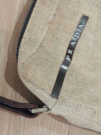 PRADA Umhängetasche, unisex, guter Zustand, Baumwolle