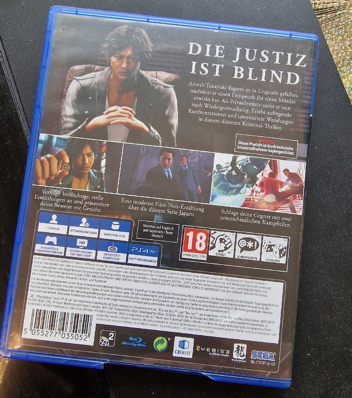 Sony Giochi: Judgment (PS4) Ab 1 Fr. – Usato da Bern venduto da The-Orient-Shop 1