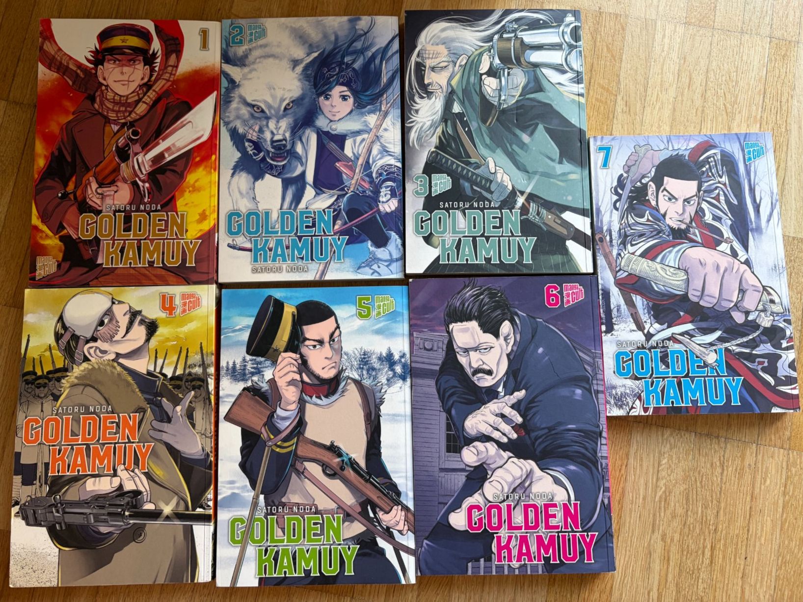 BD: Golden Kamuy Band 1-7 – D'occasion à Zürich par zamiduri