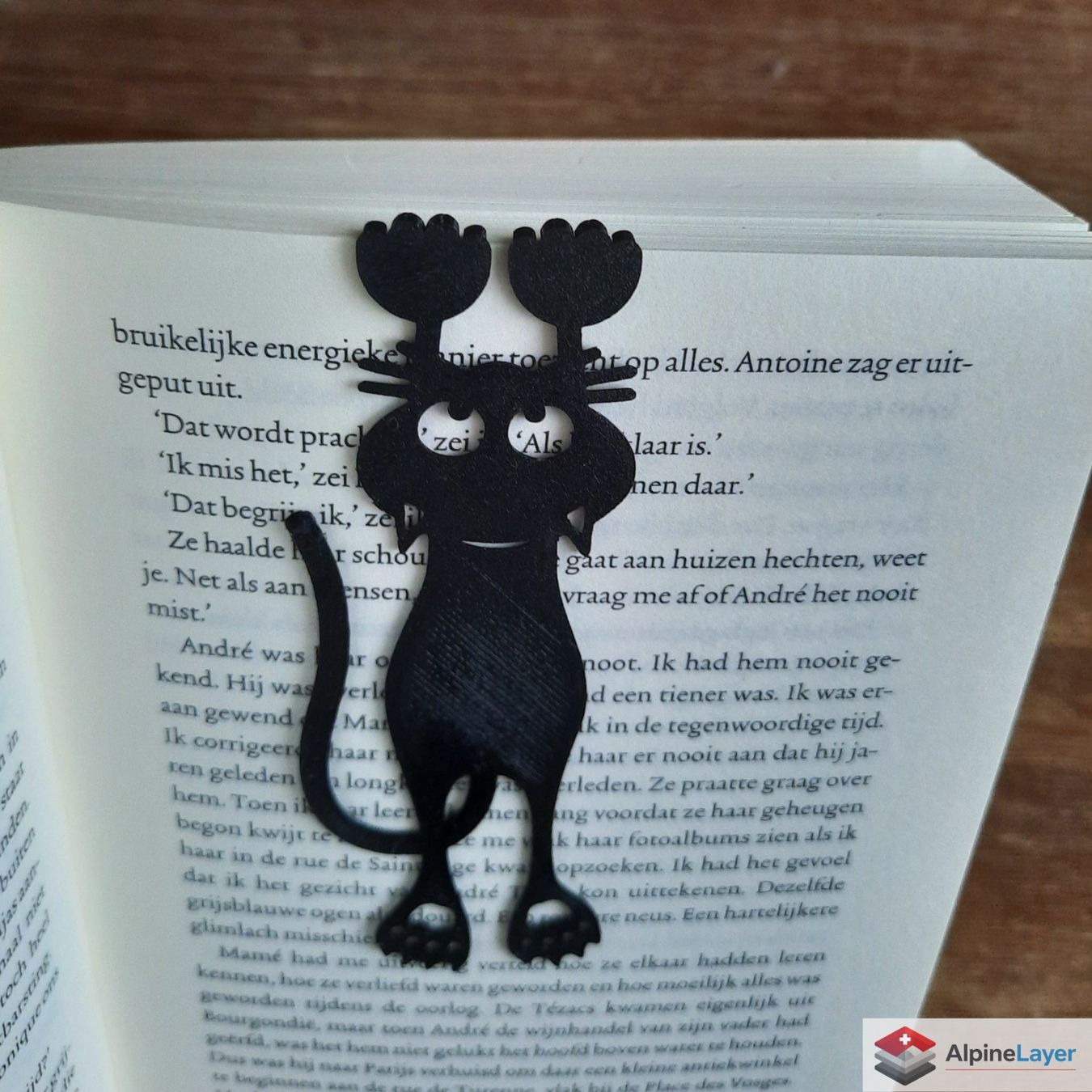 Altre raccolte & rarità: Hanging Cat Bookmark 3D Printed White Cute Book Marker – Nuovo (secondo la descrizione) da Losone venduto da AlpineLayer 2