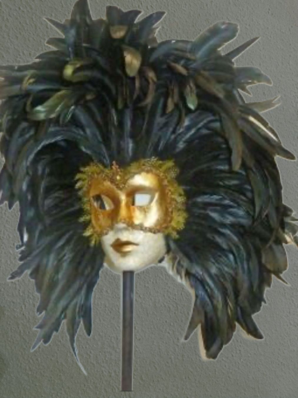 Maschere: Venezianische Maske, Grind, Larve – Nuovo e nell'imballaggio originale da Emmen venduto da codici