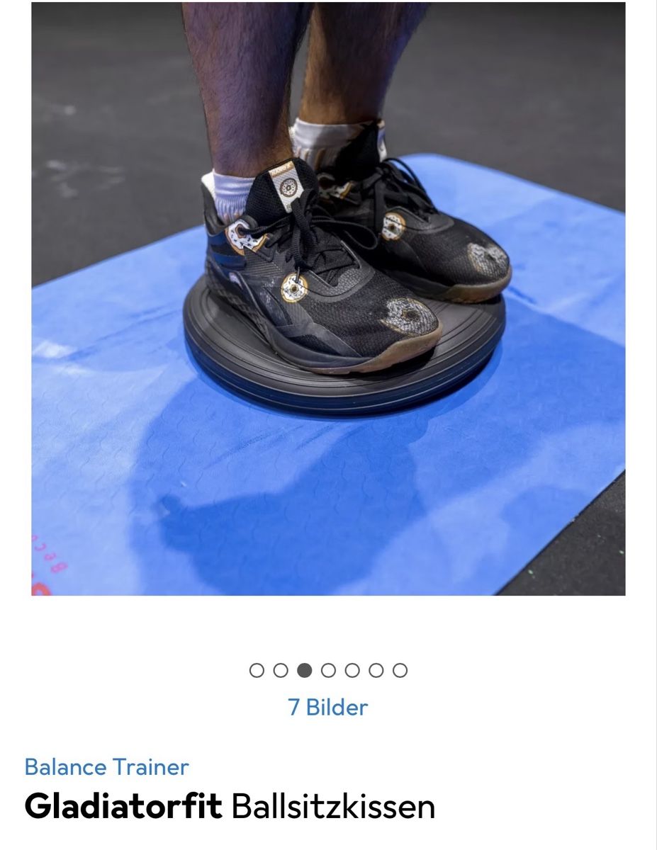 Cuscini: Balance Trainer Gladiatorfit Ballsitzkissen – Nuovo (secondo la descrizione) da Hasle LU venduto da Aentlibuecher_91 2
