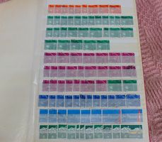 Sammlung CH Briefmarken in dicken Album ab 1952 bis 1968