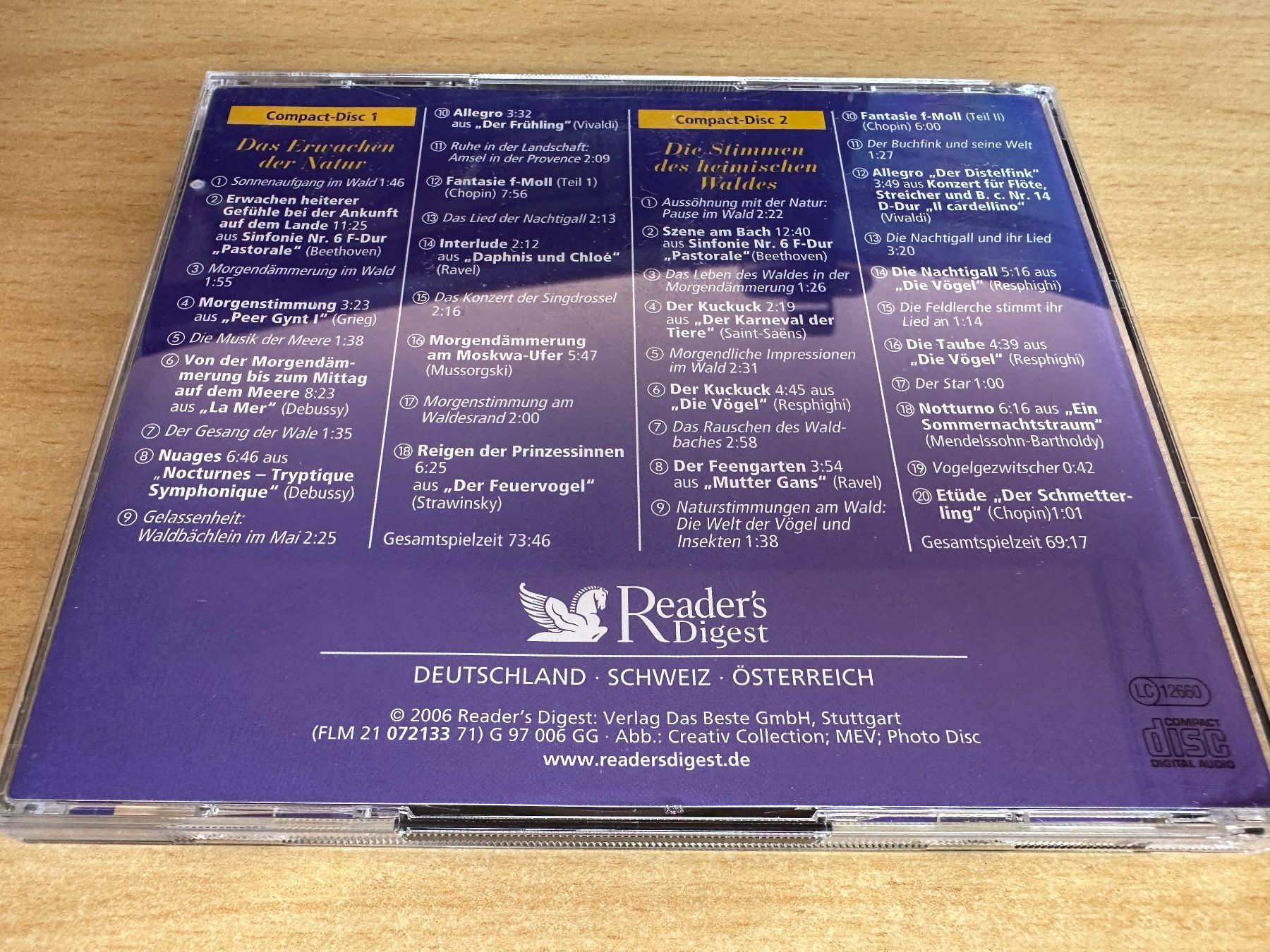CD: Various - Mit Den Flügeln Der Musik - 2 CD – Usato da Rikon im Tösstal venduto da Alpenmutz 1
