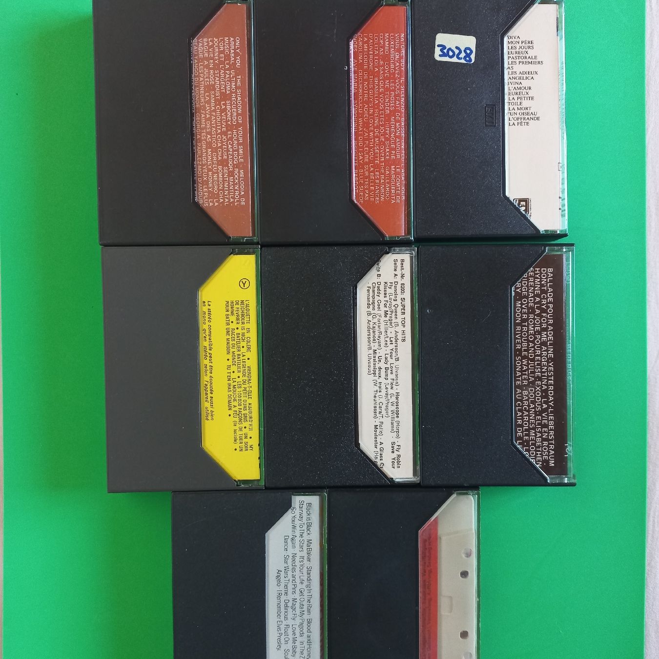 Musicassette: Lot de 8 cassettes audio vintage. – Usato da Dompierre FR venduto da fat_xth5 7