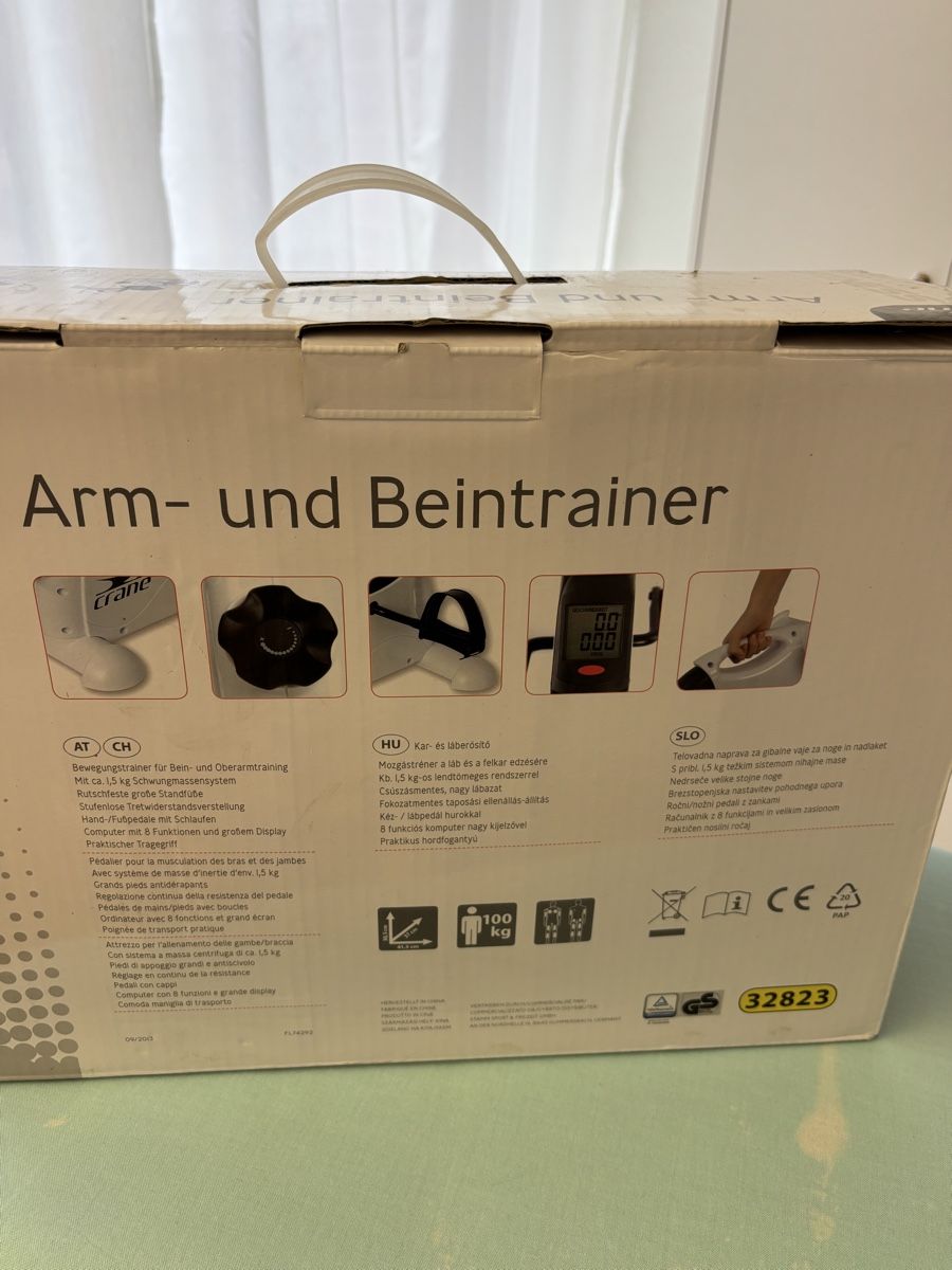 Hometrainer: Arm und Beintrainer – Neu und originalverpackt aus Zofingen von berolino 2