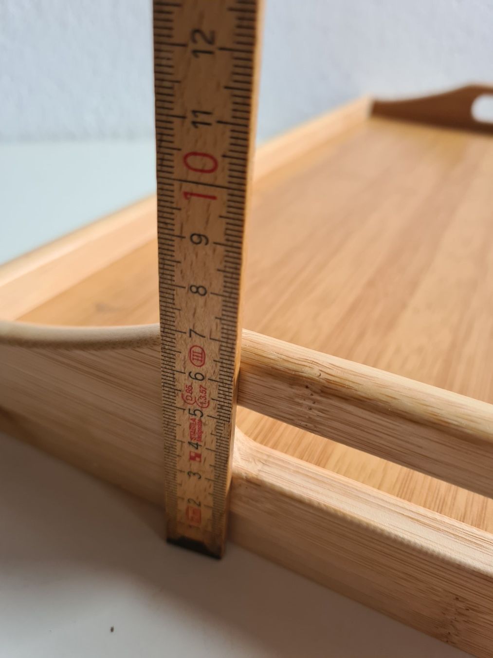 Piatti di portata: Tablett Serviertablett Frühstückstablett klappbar – Usato da Escholzmatt venduto da FuyuIgloo 6