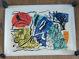 Léger Fernand 1881 -1955, Farblitho gross und schön