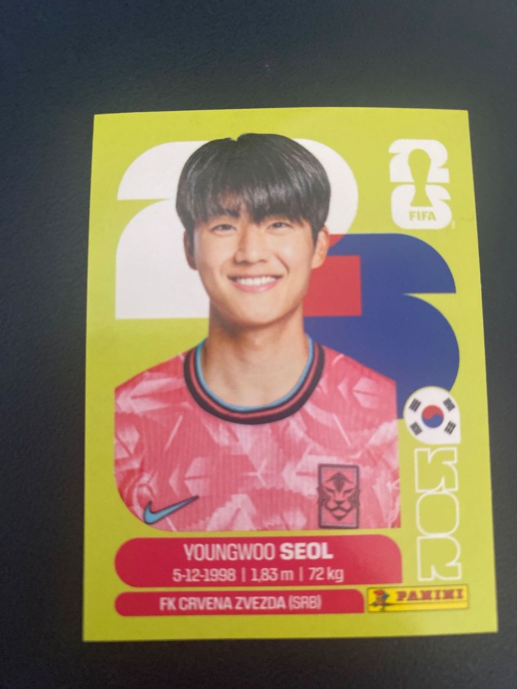 Panini Carte collezionabili: Panini FIFA World Cup Sticker KOR 6 – Usato da Glattbrugg venduto da riseca