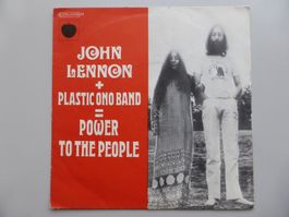 VINYL SINGLE   JOHN LENNON & PLASTIC ONO BAND