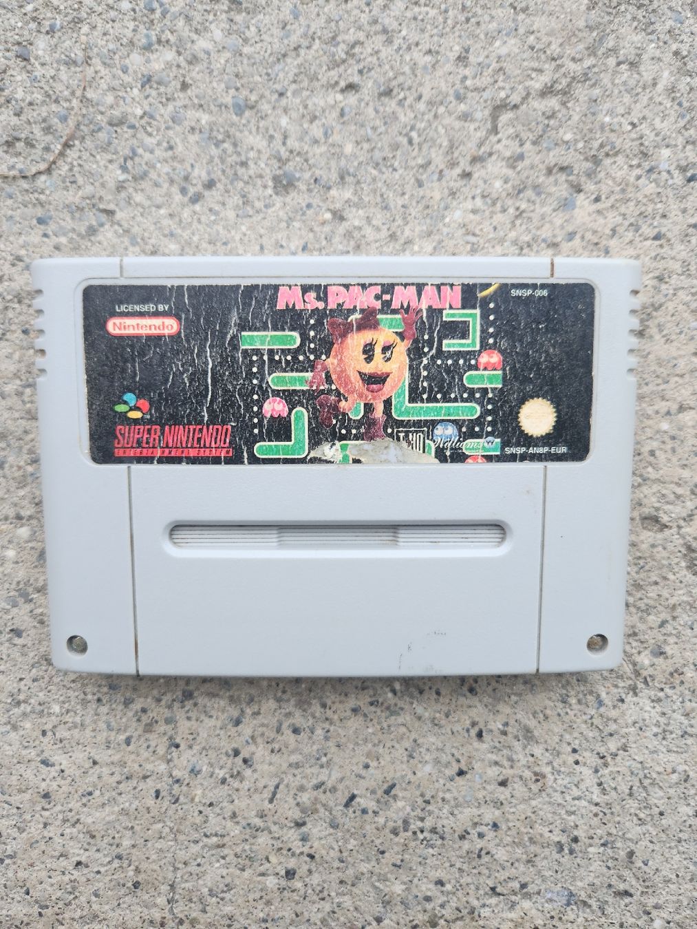 Nintendo Giochi: Super Nintendo SNES - Ms. Pac-Man – Usato da Tafers venduto da whereyogamesat