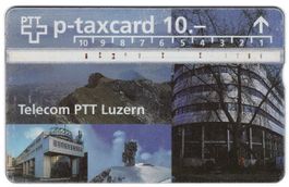 10.- Telecom PTT Luzern - seltene Geschenk Taxcard