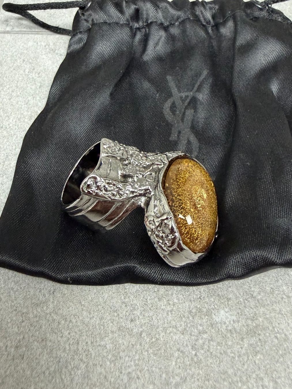 Saint Laurent Anelli: Yves Saint Laurent  Arty Ring – Usato da Biel/Bienne venduto da sami0788480082