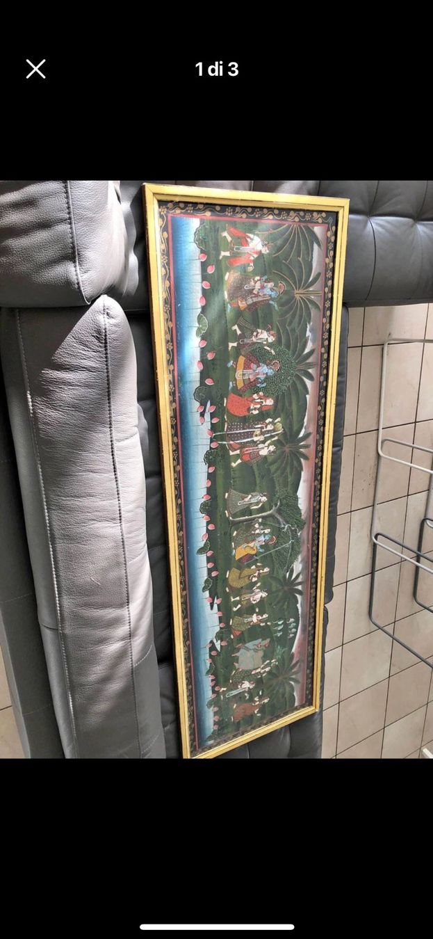 Dipinti: Quadro con cornice e vetro – Usato da Chiasso venduto da fairy81