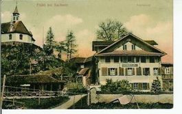 Flüeli Ranft OW  Kaplanei + Kirche 1916 sehr gut erhalten