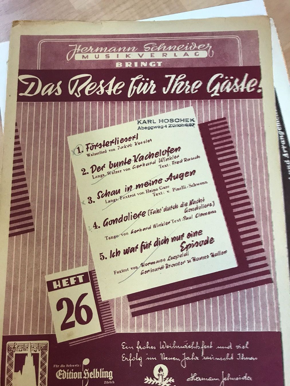 Strumenti musicali: Musiknoten Klaviernoten – Usato da Oberweningen venduto da Jogi2 4