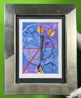 Rudolf Mirer Lithografie "Zeit"