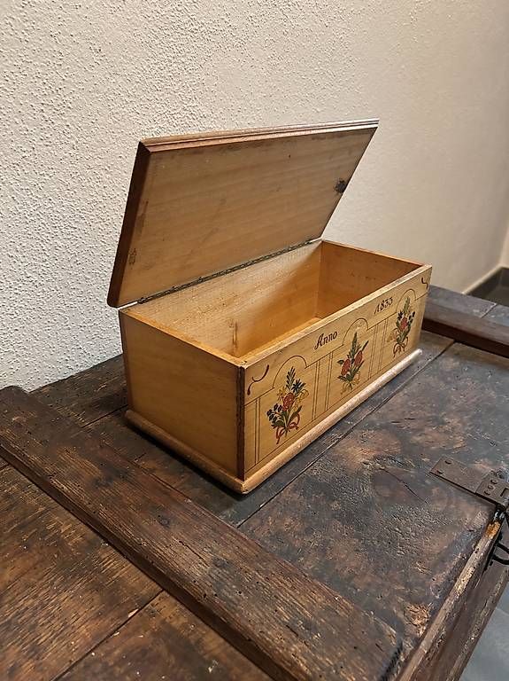 Altre Stoviglie: Scatola vintage restaurata  – Usato da S. Antonino venduto da raffosuisse 1