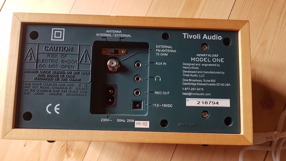 Tivoli Audio, Radio, Model One (Henry Kloss) Kaufen auf Ricardo