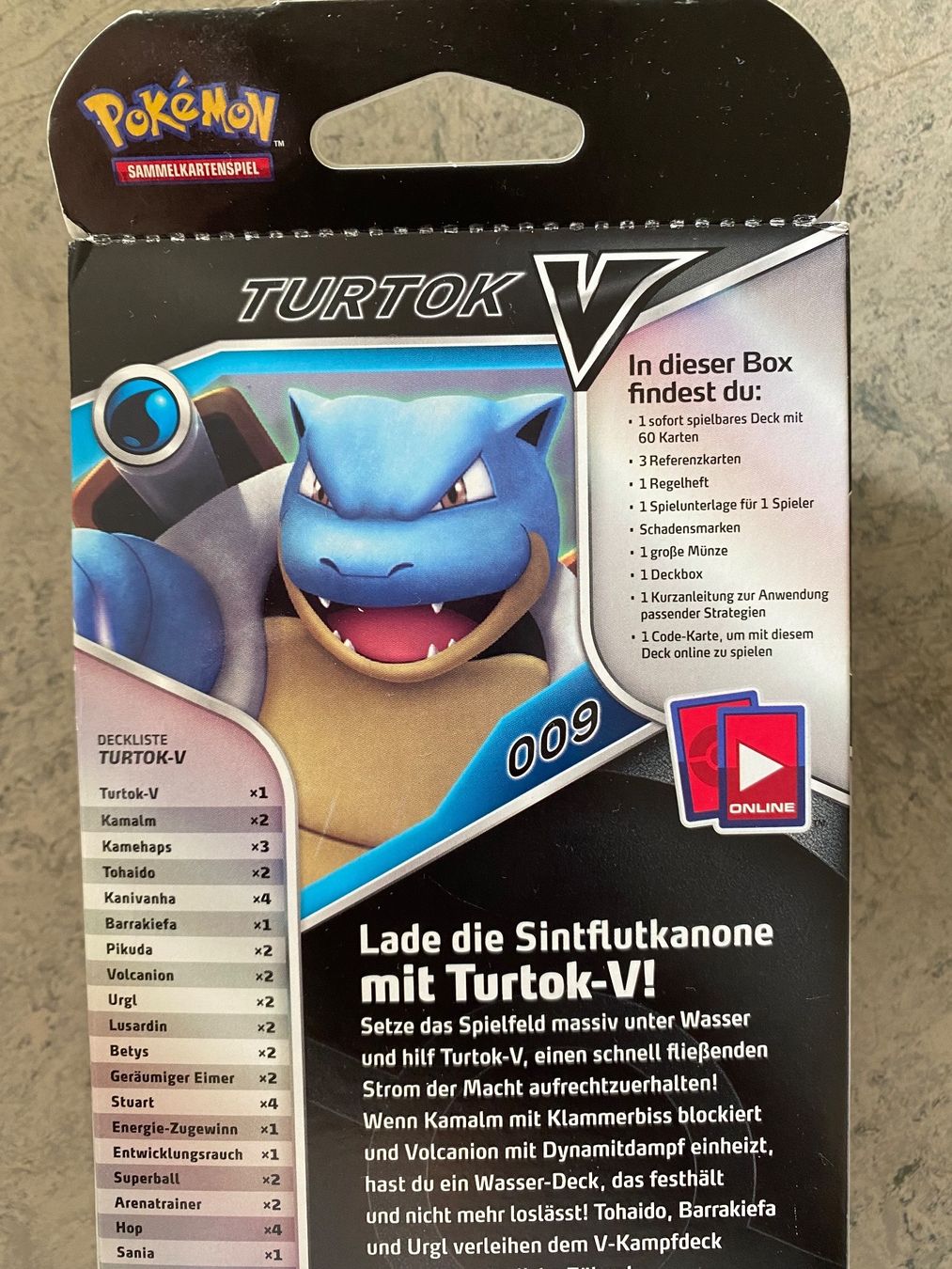 Pokémon Sammelbilder & Trading cards: 2021 Pokémon Deck Turtok DE neu & ovp – Neu und originalverpackt aus Zürich von Gamecards 1