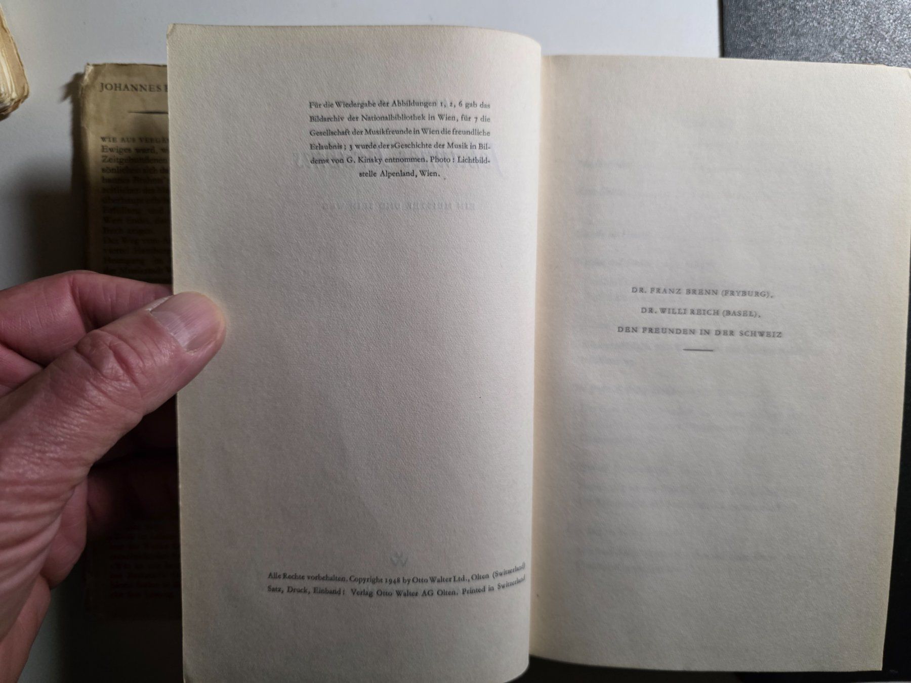Libri: Alfred Orel - Johannes BRAHMS - 1948 – Usato da Walterswil BE venduto da Lonitti 3