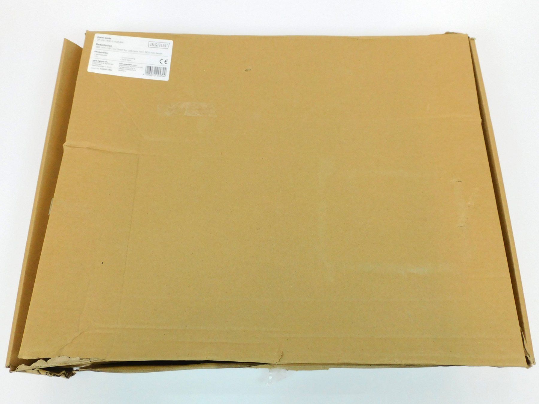 Racks & Cavalletti: DIGITUS 19" Fachboden schwarz – Nuovo e nell'imballaggio originale da Schaffhausen venduto da Restwert_SH 5