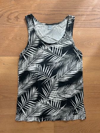 Damen- Trägershirt grau/weiss IRIEDAILY L