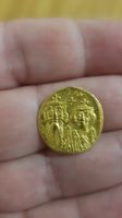Constans II(641-668) avec Constantin IV, Héraclite et Tibère