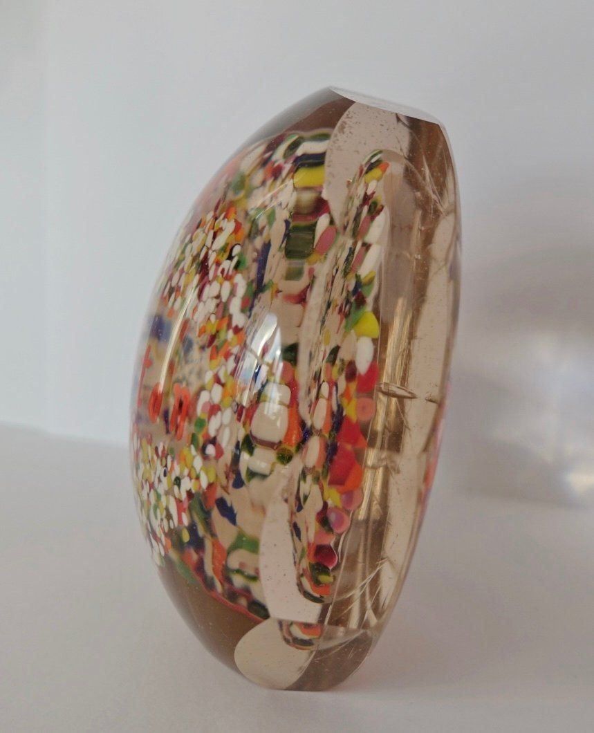 Bicchieri: Glaskugel _ alter Paperweight "Anton" – Usato da Adliswil venduto da MeDuMe 2