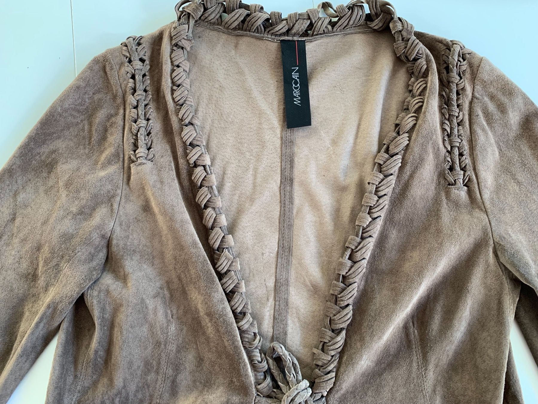 Marc Cain Giacche: MARC CAIN Echtleder Jacke Gr. N3 / 38 – Nuovo (secondo la descrizione) da Meiringen venduto da SaltnPepa 4