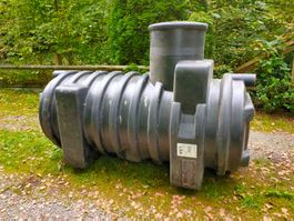 Trinkwasser-Erdtank 1'000 Liter inkl. Deckel – unbenutzt