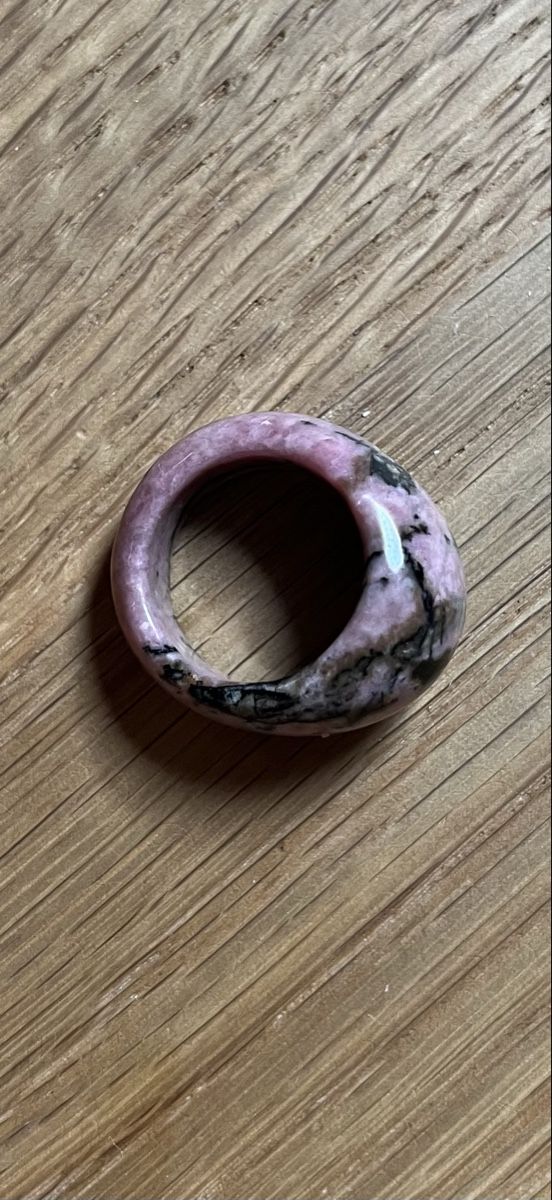 Anelli: Bague pierre de Rhodonite - taille 51 – Nuovo (secondo la descrizione) da Biel/Bienne venduto da Fjollushe 2