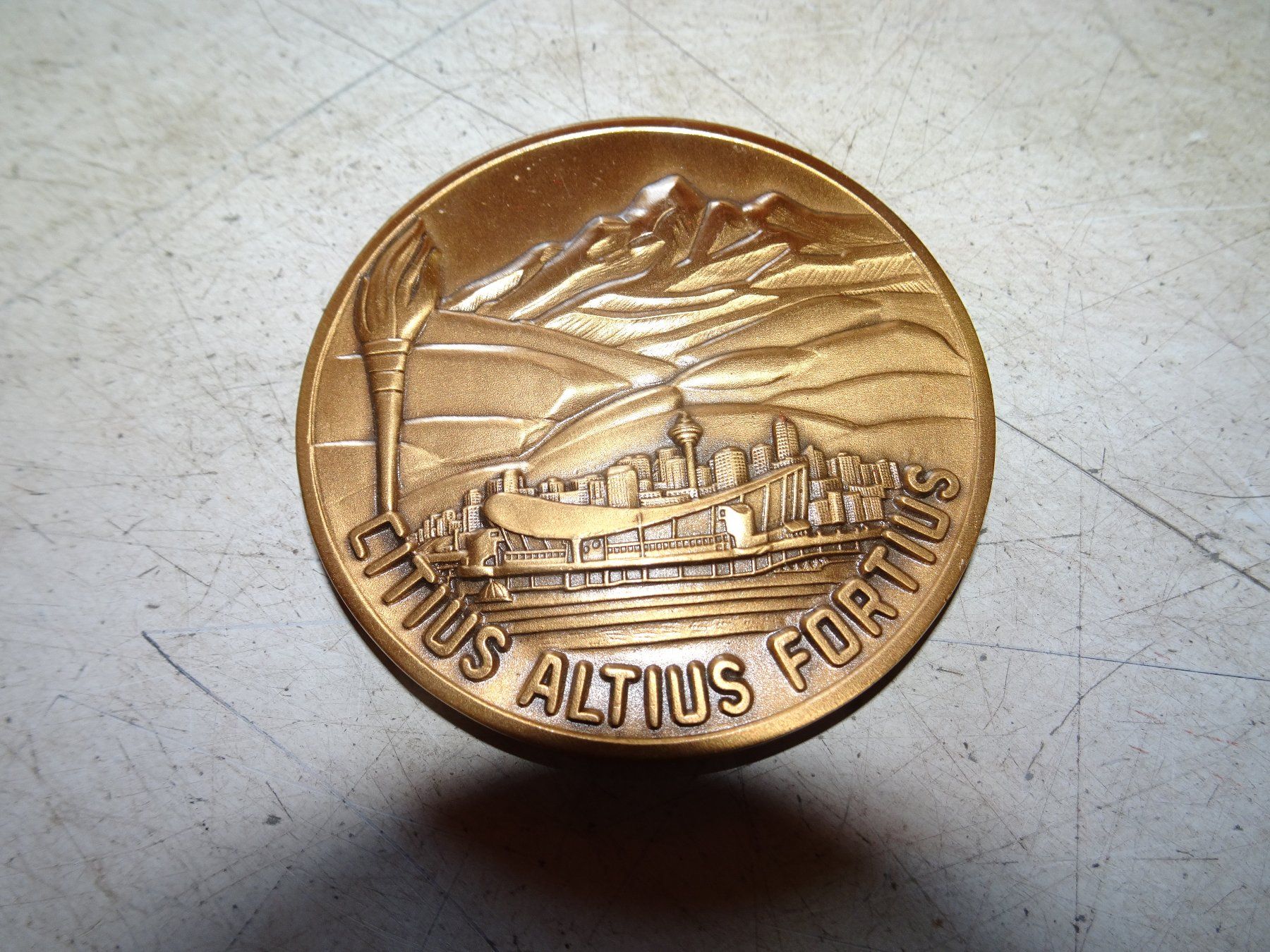 Medaglie: Medaille Olympiade Calgary 1988 – Usato da Bichwil venduto da Silbereule9 1