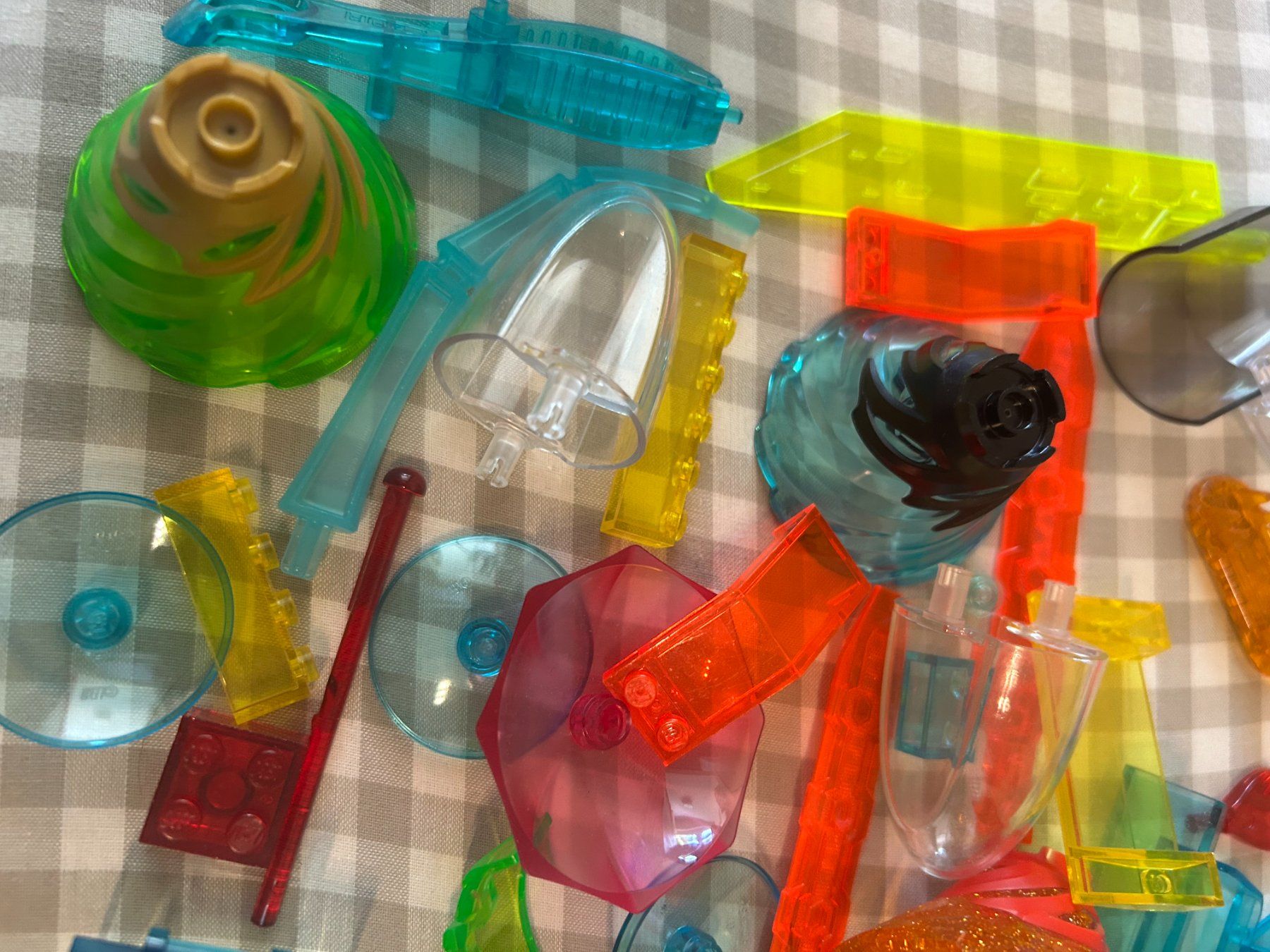 Lego Giocattoli: 70 grosse Transparente Lego Teile diverse Farben – Usato da Volketswil venduto da Daniel68ernst 6