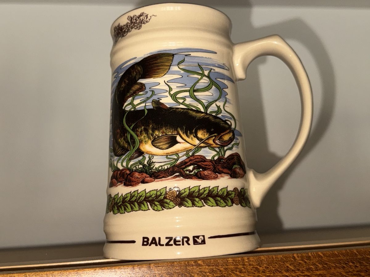 Bicchieri: Handbemalter Balzer Bierkrug 6stk – Usato da Gelterkinden venduto da seb_8jzy 6