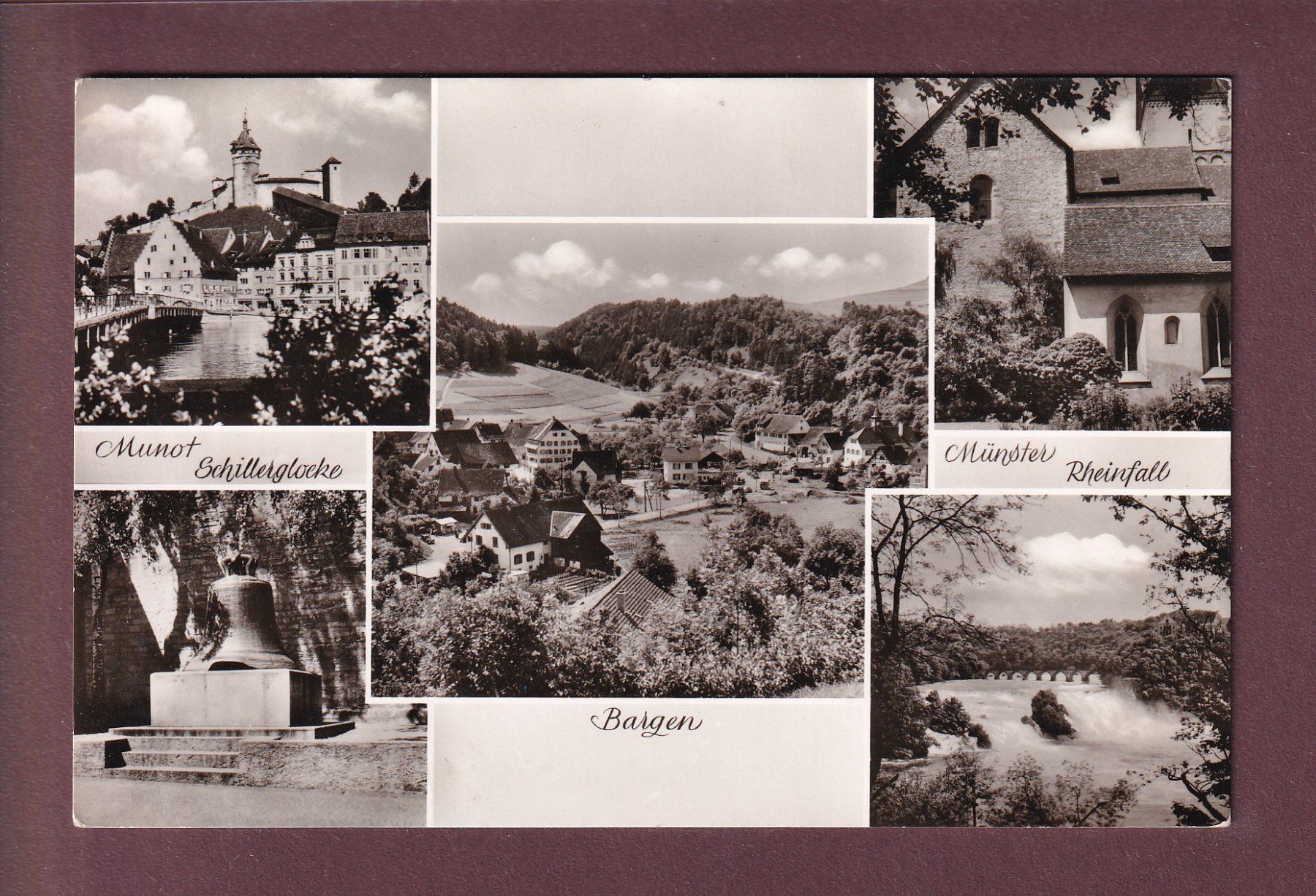 Cartoline postali: BARGEN und Umgebung - 5 Bilder – Usato da Pully venduto da nicecards