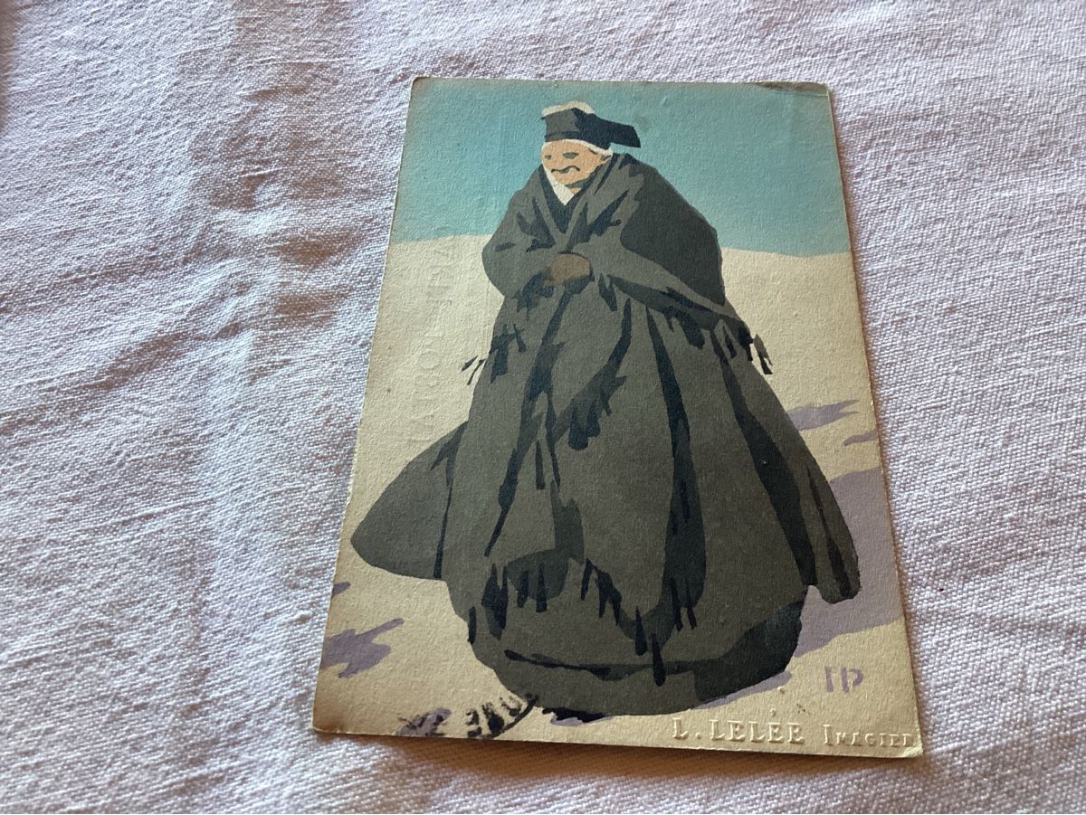 Cartoline postali: L. LELÉE carte postale 1936 – Usato da Luc (Ayent) venduto da Rebouille