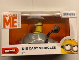 MINION DIE CAST VEHICLE - SPECIAL GREY VEHICLE,