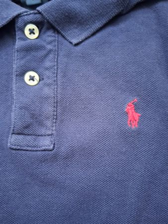 Ralph Lauren Polo Shirt Gr. 5 (S) fur Kind , Dunkelblau 