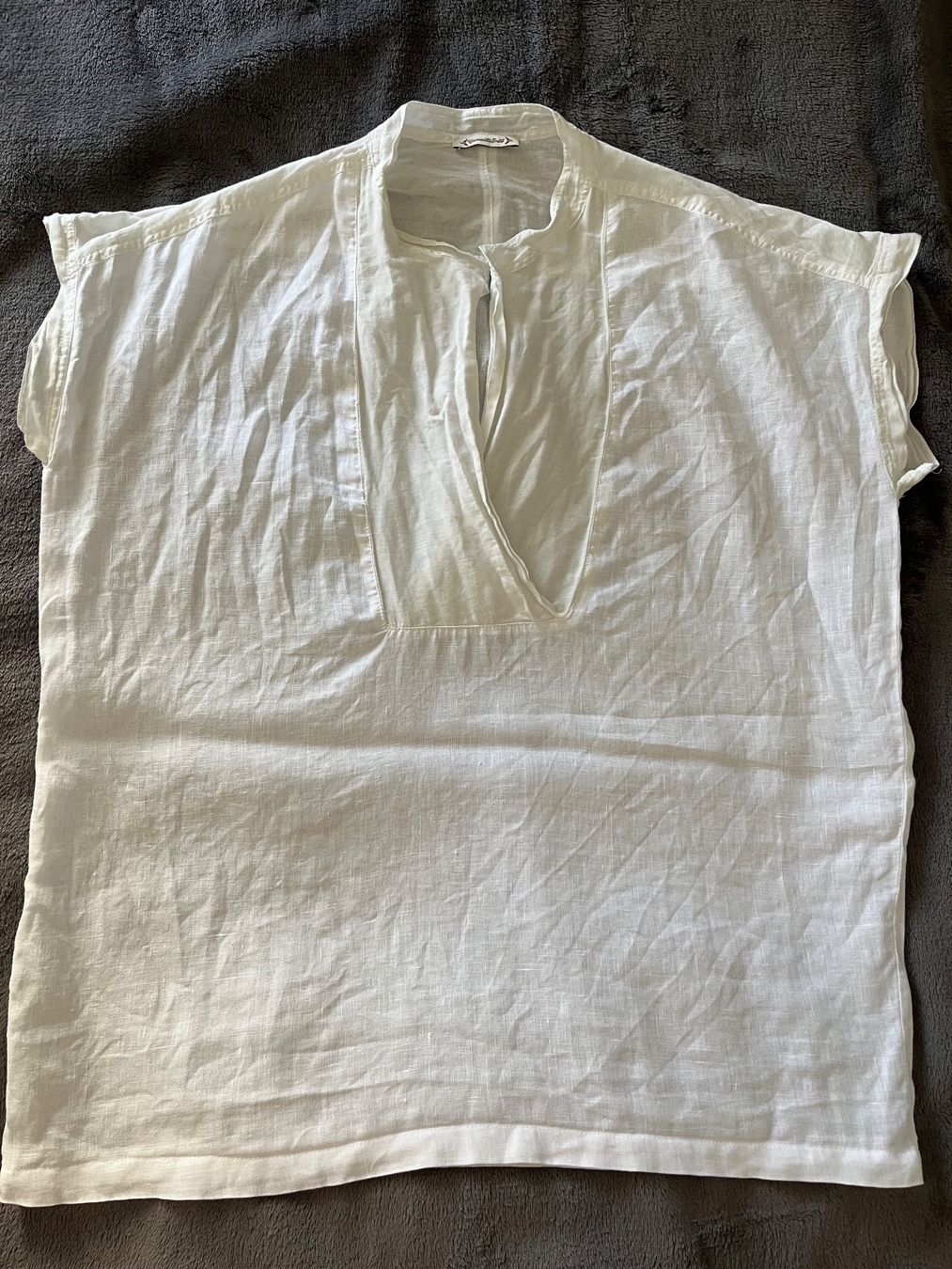 Blusen: 100% linen elegant blouse size S/M – Gebraucht aus Chêne-Bougeries von Seetooyoo 2